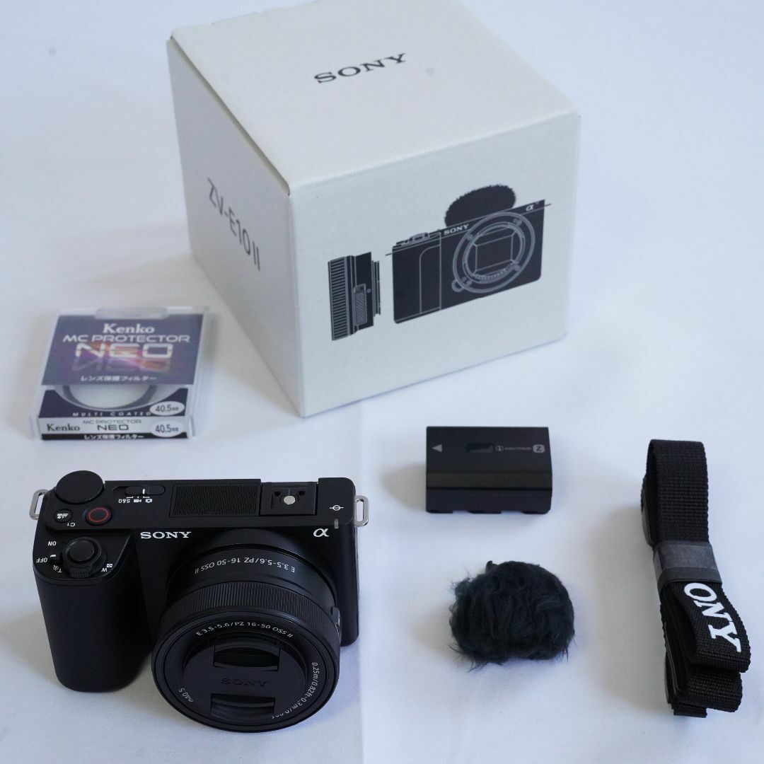 SONY - SONY VLOGCAM ZV-E10M2 レンズキット黒 美品+20mm単焦点