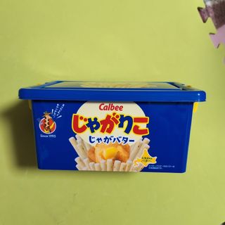 じゃがりこ　じゃがバター　お菓子コンテナ　お菓子無し　複数個購入可(キャラクターグッズ)