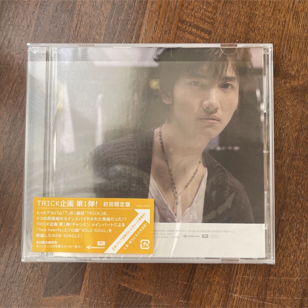 東方神起(トウホウシンキ)のTwo hearts / WILD SOUL (CHANGMIN 東方神起) エンタメ/ホビーのCD(K-POP/アジア)の商品写真