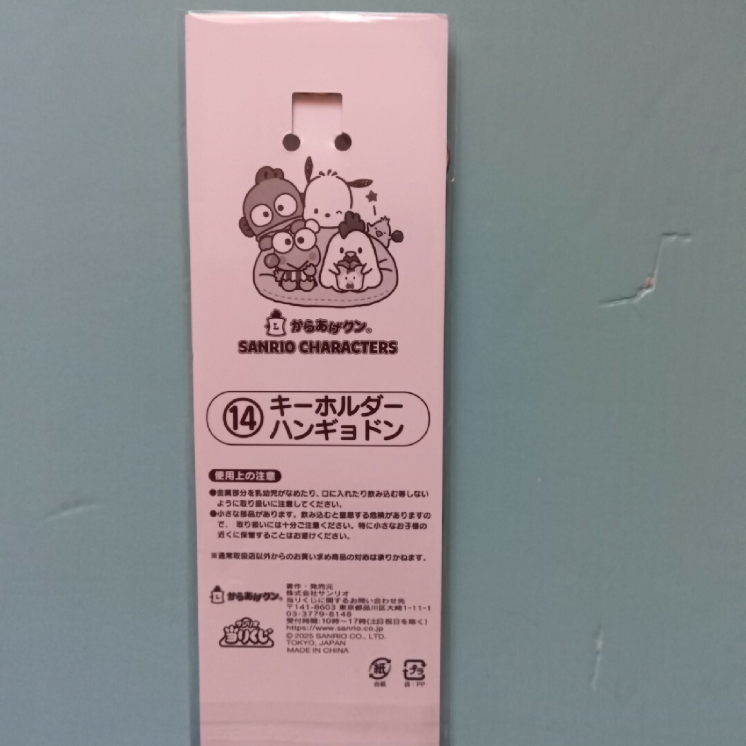 サンリオ(サンリオ)のハンギョドン キーホルダー エンタメ/ホビーのおもちゃ/ぬいぐるみ(キャラクターグッズ)の商品写真