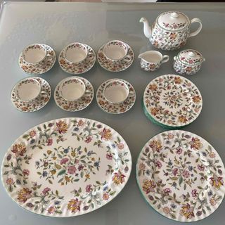 MINTON - 美品 MINTON ミントン マーロウ 中皿 2枚 ペア 23cm MINTON - 美品 MINTON ミントン マーロウ 中皿 2枚 ペア 23cm