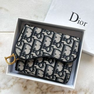 クリスチャンディオール(Christian Dior)のChristianDior クリスチャンディオール オブリーク サドルウォレット(財布)