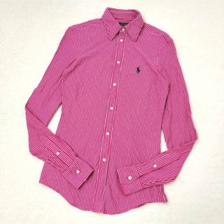 POLO RALPH LAUREN(シャツ/ブラウス(長袖/七分) ・ パープル POLO RALPH LAUREN(シャツ/ブラウス(長袖/七分) ・ パープル