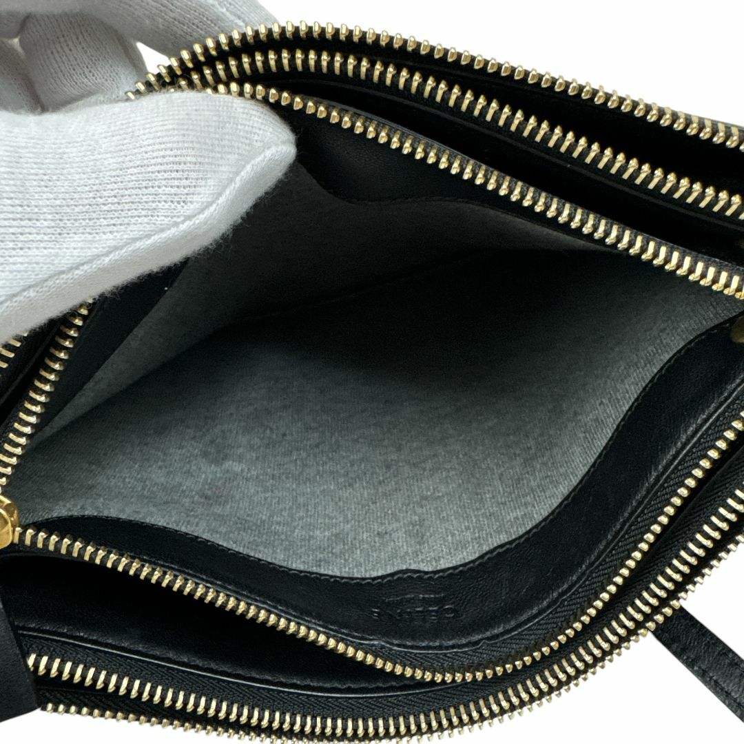 CELINE ショルダーバッグ トリオ ラージ 旧ロゴ フィービー期