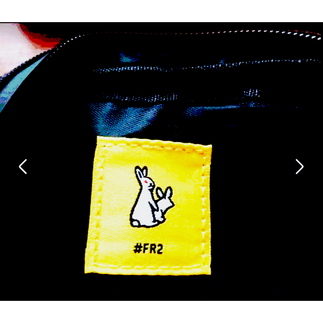 #FR2(エフアールツー)の☆FR2 XLARGE ショルダーバッグ ブラック 黒 メンズのバッグ(ショルダーバッグ)の商品写真