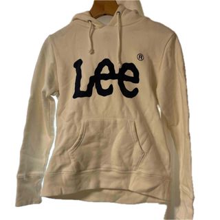 リー(Lee)のLee 白パーカー　Sサイズ(パーカー)
