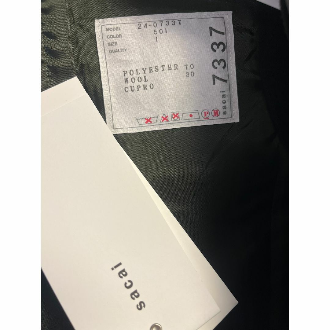 入手困難★sacaiサカイ★完売新品スーチングロングベストジレ sacai 国内買付 Suiting Vest (sacai/ベスト・ジレ) SKU: SCW