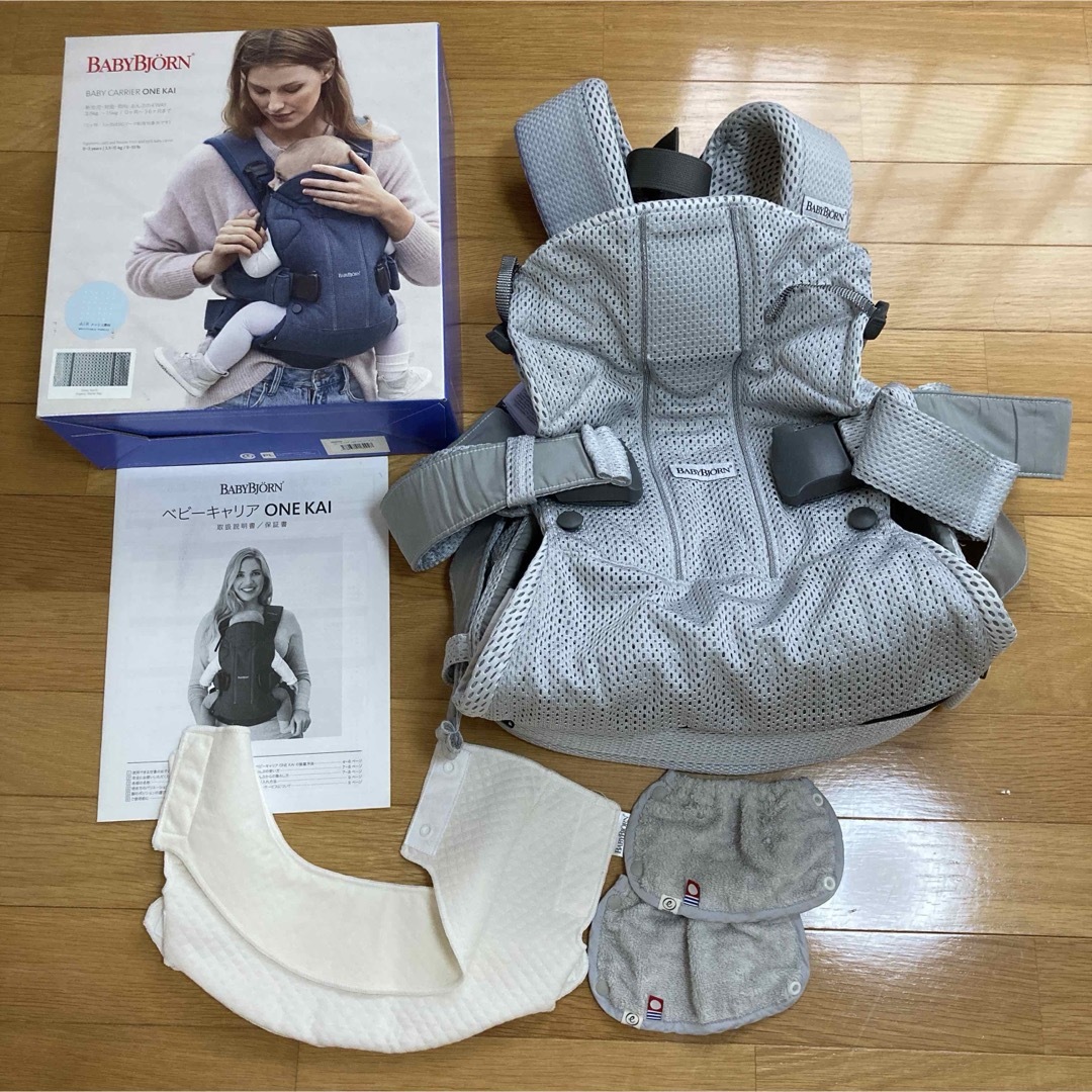 BABYBJORN - 【BABY BJORN】べビーキャリア ONE KAI Air 抱っこ紐 スタイ