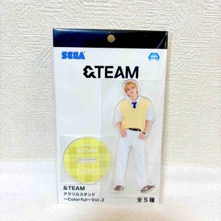 &TEAM - &TEAM ~Colorful~ アクリルスタンド YUMA アクスタの &TEAM - &TEAM ~Colorful~ アクリルスタンド YUMA アクスタの