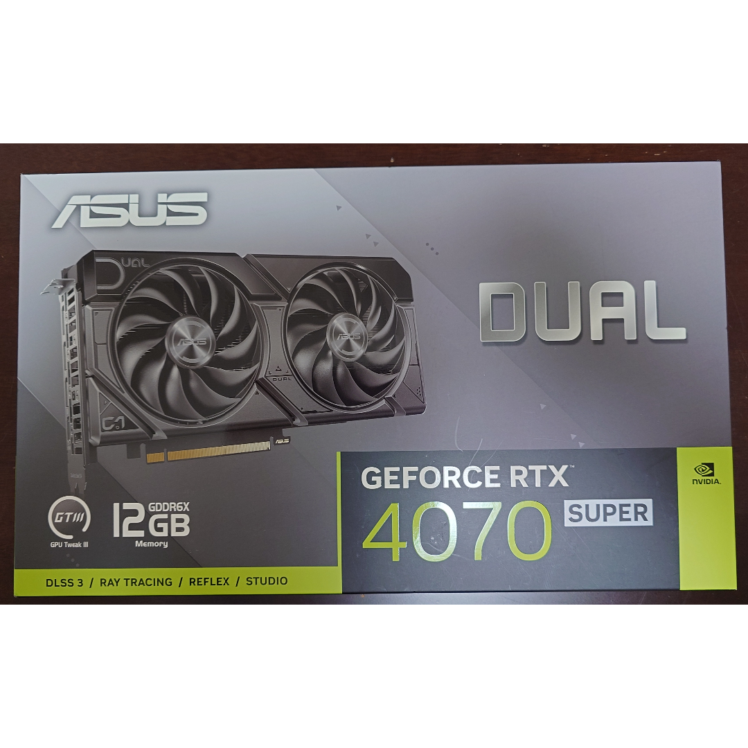 PCパーツ NVIDIA - ASUS Dual GeForce RTX 4070 SUPER