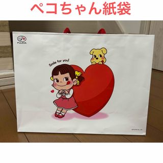 フジヤ(不二家)の不二家　ペコちゃん　紙袋(ショップ袋)
