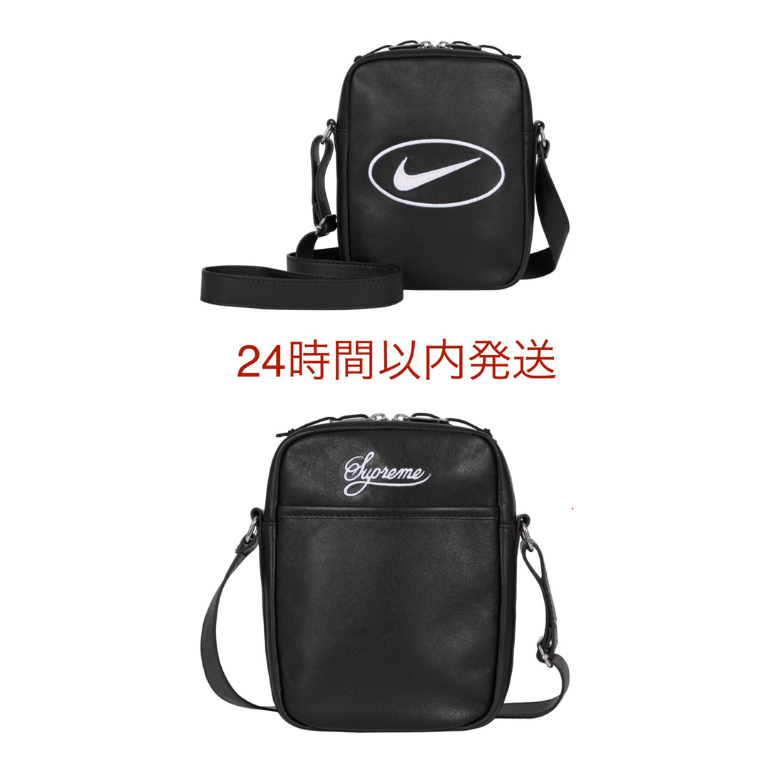 Supreme - Supreme x Nike Leather Shoulder Bagの通販 by Supreme - Supreme x Nike Leather Shoulder Bagの通販 by