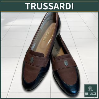 トラサルディ(Trussardi)の美品 VINTAGE 日本製 トラサルディ パンプス５1/2(23.5cm) (ハイヒール/パンプス)