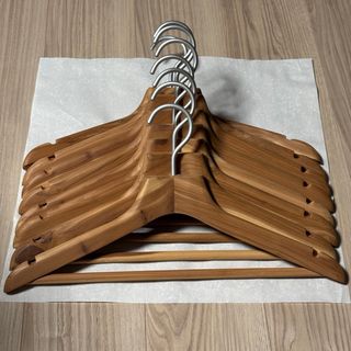 MUJI (無印良品) - スカート、パンツ用ハンガー/12個セットの MUJI (無印良品) - スカート、パンツ用ハンガー/12個セットの