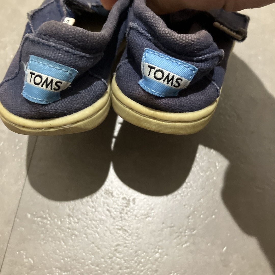 TOMS(トムス)のトムスベビーシューズ14cm キッズ/ベビー/マタニティのベビー靴/シューズ(~14cm)(スリッポン)の商品写真