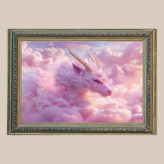 縁結び✨桃龍・ピンクドラゴン✨No.34【開運•風水•絵画風•ヒーリングアート】(アート/写真)