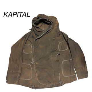KAPITAL - 新品 KAPITAL シャンペトルBOROバージンマリアZIP UP KAPITAL - 新品 KAPITAL シャンペトルBOROバージンマリアZIP UP