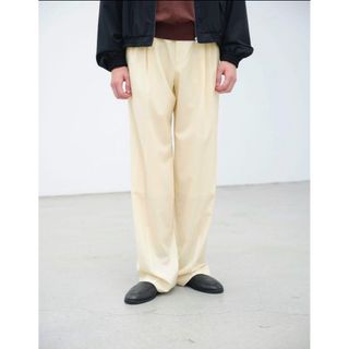 AURALEE - 【未使用】オーラリー シルク リネン スラックス AURALEE - 【未使用】オーラリー シルク リネン スラックス