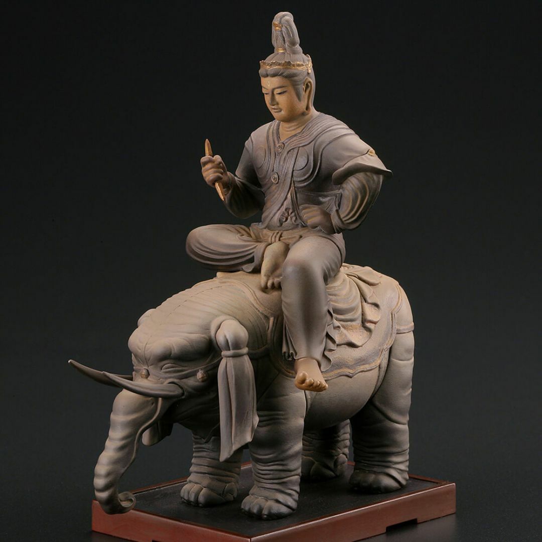 特別展 国宝 東寺-空海と仏像曼荼羅 海洋堂製フィギュア 帝釈天騎象像　新品