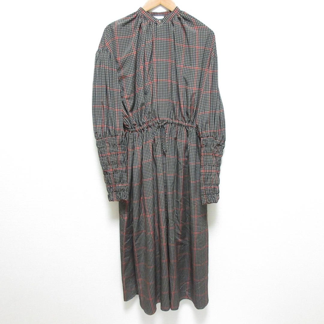 HYKE - 美品 HYKE ハイク Plaid Gathered Dress ギンガム HYKE - 美品 HYKE ハイク Plaid Gathered Dress ギンガム