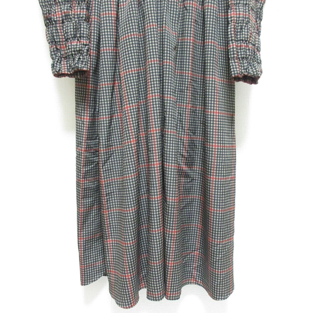 HYKE - 美品 HYKE ハイク Plaid Gathered Dress ギンガム HYKE - 美品 HYKE ハイク Plaid Gathered Dress ギンガム
