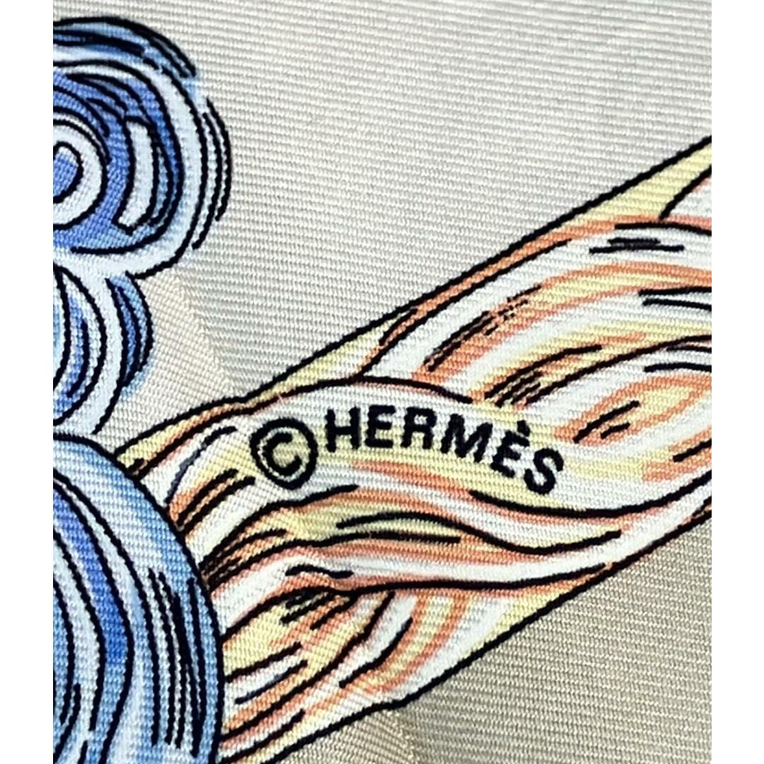 【値下げ終了】HERMES カレ90 Au FIL de la SOIEスカーフ エルメス カレ90 Au FIL de la SOIE 絹糸の赴くままに スカーフ