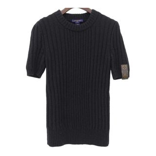 LOUIS VUITTON - LOUIS VUITTON エンボスモノグラム ニット 半袖 LOUIS VUITTON - LOUIS VUITTON エンボスモノグラム ニット 半袖