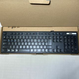 エレコム Bluetoothキーボード TK-FBM120KBK 美品(PC周辺機器)