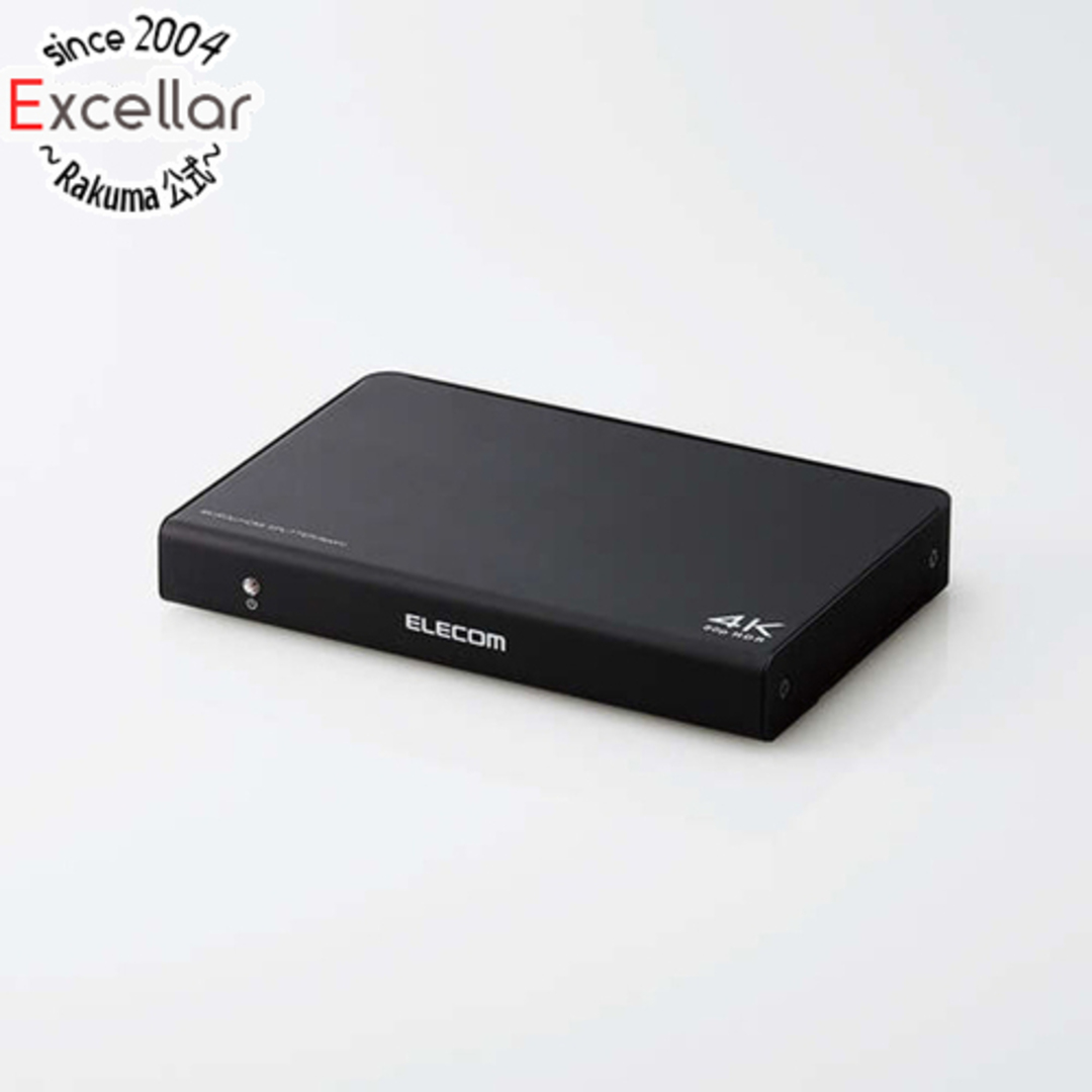 ELECOM(エレコム)の【新品訳あり(箱きず・やぶれ)】 ELECOM HDMI分配器 VSP-HDP14BK スマホ/家電/カメラのテレビ/映像機器(テレビ)の商品写真