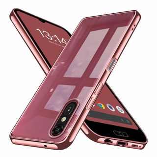 らくらくスマートフォン Lite MR01 ケース クリア らくらくスマートフォ(その他)