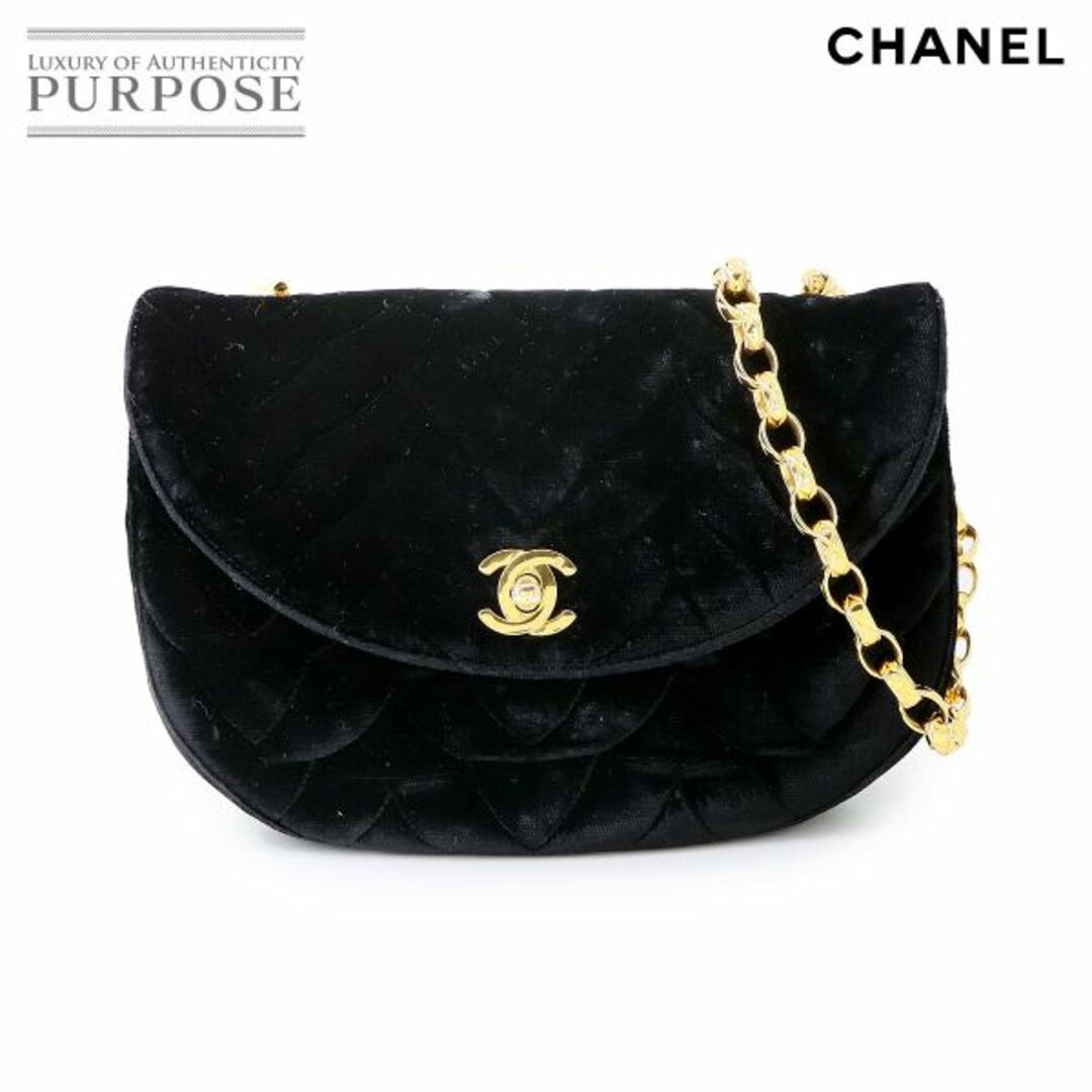 CHANEL - シャネル CHANEL ハーフムーン ビジュー チェーン CHANEL - シャネル CHANEL ハーフムーン ビジュー チェーン