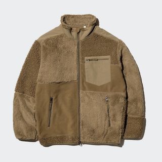 UNIQLO - ユニクロC ライトウェイトスタンドブルゾン ネイビー L UNIQLO - ユニクロC ライトウェイトスタンドブルゾン ネイビー L