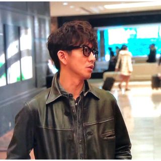 RRL - Marlboro レザージャケット マルボロ ヴィンテージ 90s 馬 RRL - Marlboro レザージャケット マルボロ ヴィンテージ 90s 馬