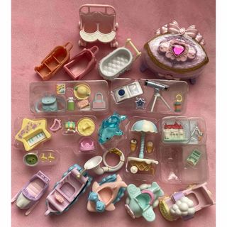 シルバニアファミリー(シルバニアファミリー)の【小物のみ】シルバニアファミリー　のりもの　ドレッサー　楽器　シルバニア(キャラクターグッズ)