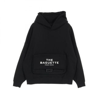 FENDI - FENDI 2021 FFサイドライン ハーフジップ パーカー FENDI - FENDI 2021 FFサイドライン ハーフジップ パーカー