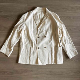 COMOLI - 【完売品】AURALEE ガンクラブ チェック ブルゾンの COMOLI - 【完売品】AURALEE ガンクラブ チェック ブルゾンの