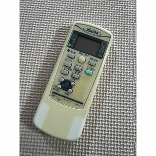 ☆赤外線のみ確認★BEAVER★RKX502A★エアコンリモコン★現状品(その他)