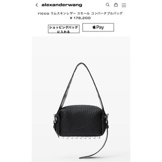 Alexander Wang(バッグ)のフリマアイテム一覧 Alexander Wang(バッグ)のフリマアイテム一覧