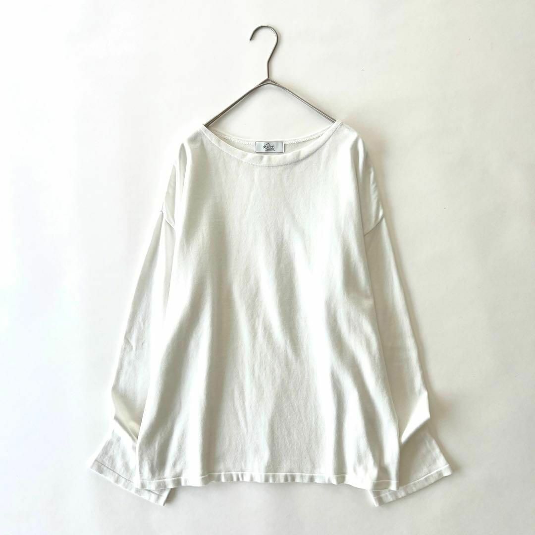 TOMORROWLAND(トゥモローランド)の極美品 TOMORROWLAND Pina Colada コットンカットソー S レディースのトップス(Tシャツ(長袖/七分))の商品写真