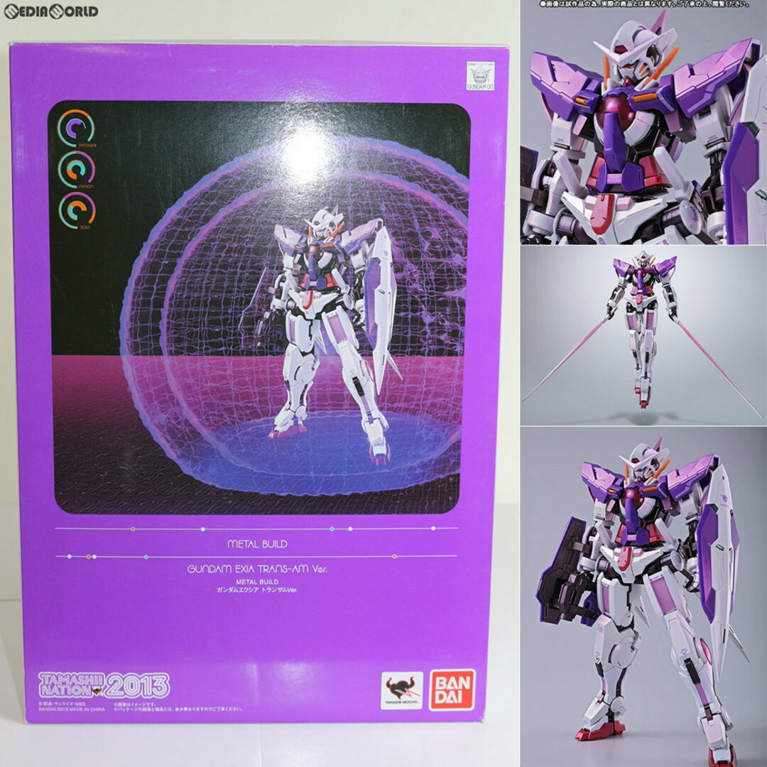 BANDAI(バンダイ)のMETAL BUILD ガンダムエクシア トランザムVer. 機動戦士ガンダム00(ダブルオー) 完成品 可動フィギュア 魂ネイション2013&魂ウェブ商店限定 バンダイ エンタメ/ホビーのフィギュア(アニメ/ゲーム)の商品写真