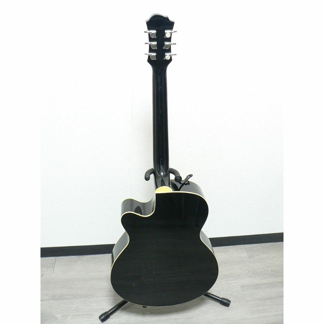【期間限定】 Triumph エレアコースティックギター・TEC-SPL TBK・ジャンクの ギター
