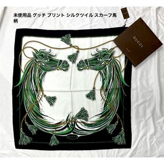 GUCCI(バンダナ/スカーフ ・ ブラック/黒色系)のフリマ GUCCI(バンダナ/スカーフ ・ ブラック/黒色系)のフリマ
