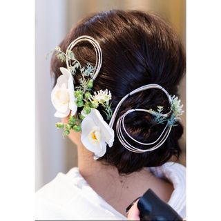 ERI MATSUI - リボンボンネ Mサイズ エマリーエ 結婚式 先月購入 ERI MATSUI - リボンボンネ Mサイズ エマリーエ 結婚式 先月購入