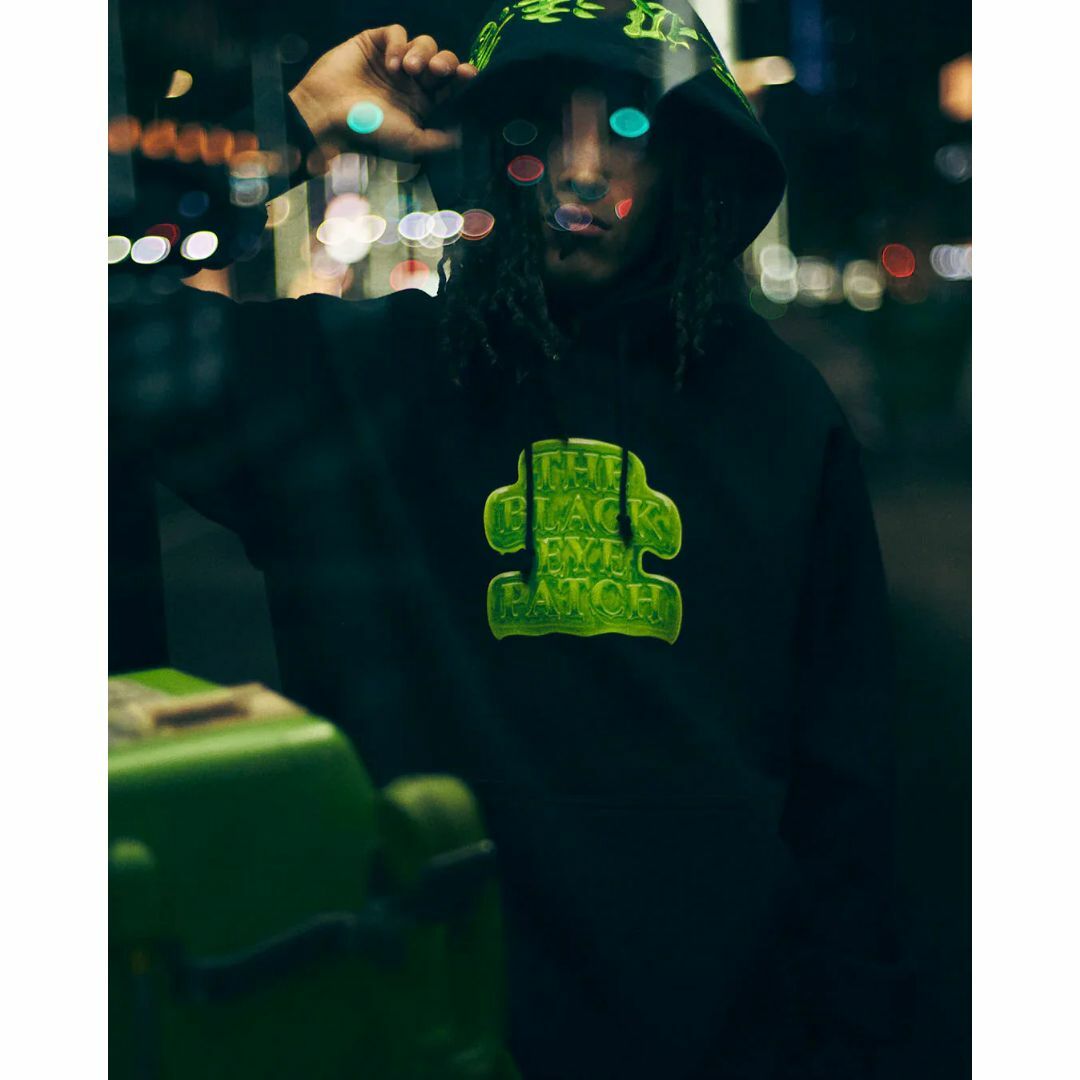 OG SLIME HWC HOODIE BLACK – BlackEyePatch