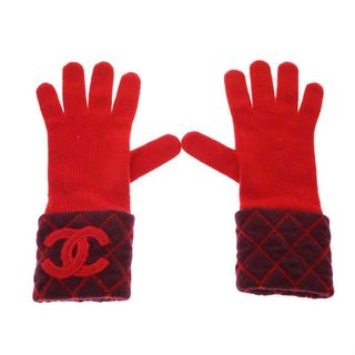 CHANEL - シャネル CHANEL CC ココマーク グローブ 手袋 CHANEL - シャネル CHANEL CC ココマーク グローブ 手袋