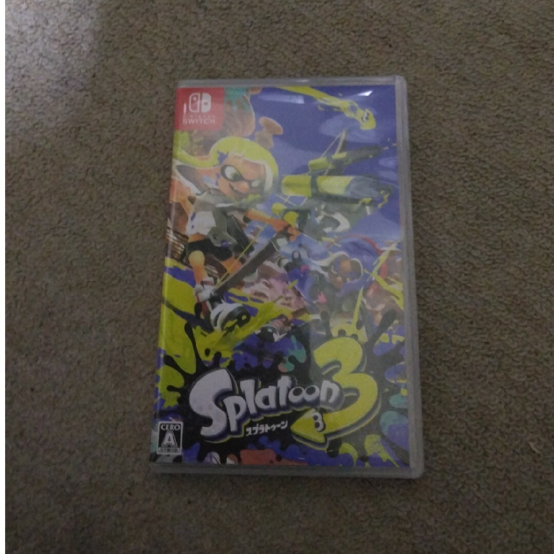 任天堂(ニンテンドウ)のスプラトゥーン3 Nintendo Switch エンタメ/ホビーのゲームソフト/ゲーム機本体(家庭用ゲームソフト)の商品写真
