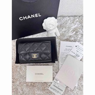 シャネル(CHANEL)のCHANEL シャネル　カードケースミニ財布☆名刺入れ☆フラグメントケース(財布)
