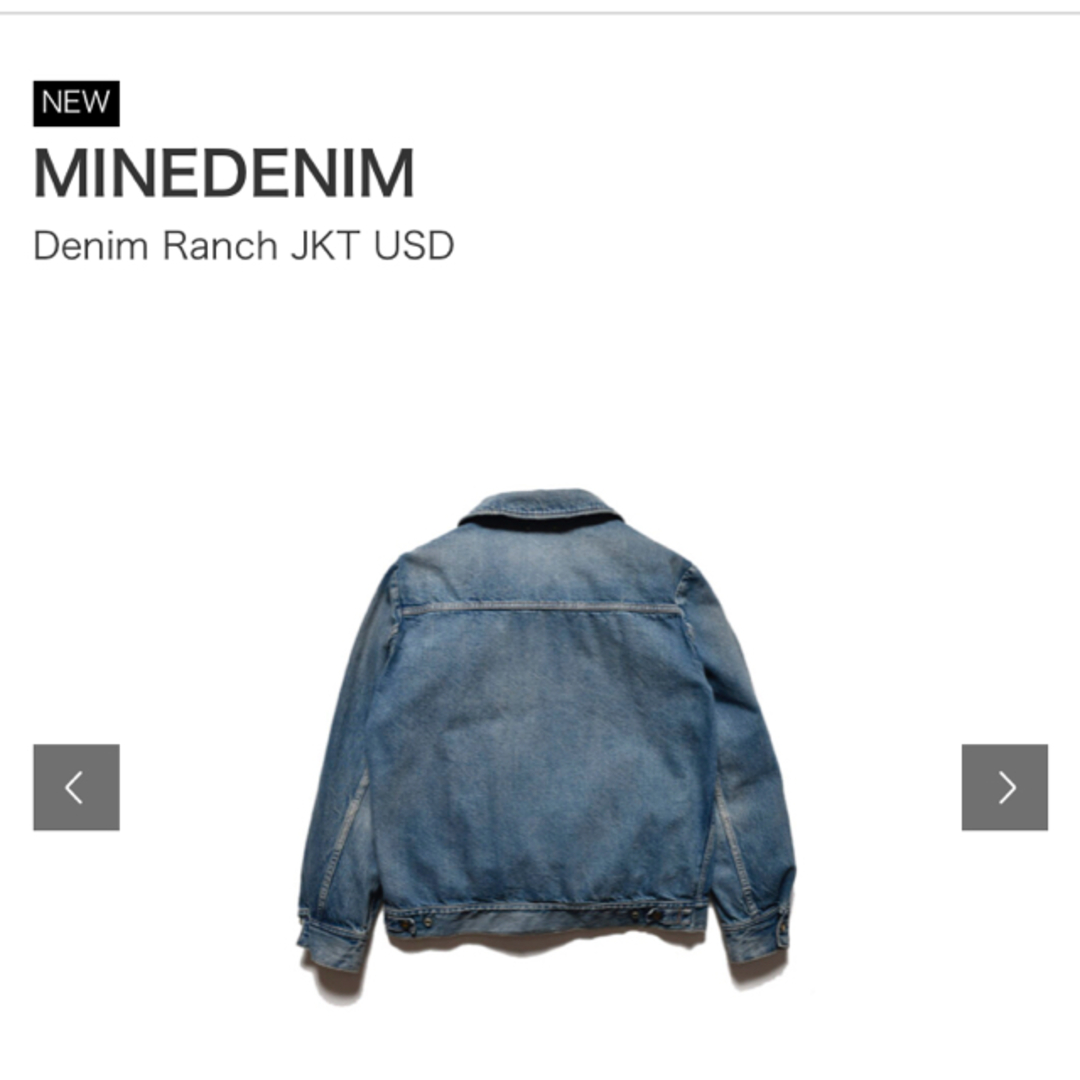 MINEDENIM - 25ss MINEDENIM Denim Ranch JKT USDの通販 by MINEDENIM - 25ss MINEDENIM Denim Ranch JKT USDの通販 by