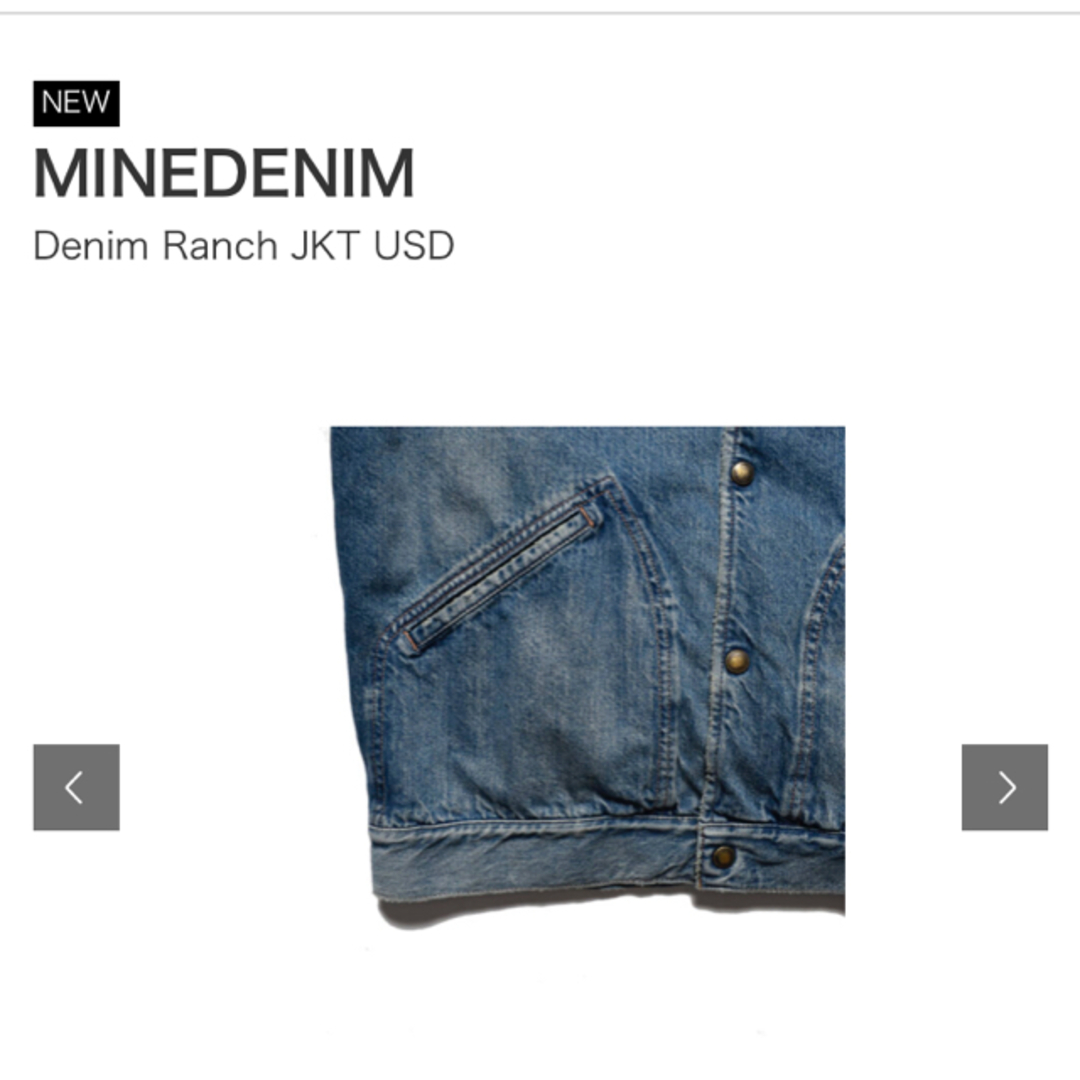 MINEDENIM - 25ss MINEDENIM Denim Ranch JKT USDの通販 by MINEDENIM - 25ss MINEDENIM Denim Ranch JKT USDの通販 by