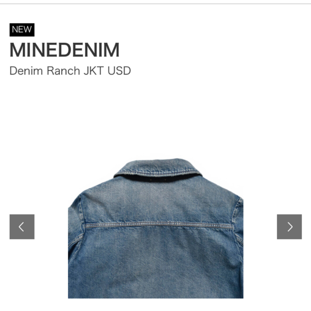 MINEDENIM - 25ss MINEDENIM Denim Ranch JKT USDの通販 by MINEDENIM - 25ss MINEDENIM Denim Ranch JKT USDの通販 by